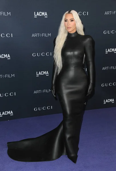 Ким Кардашян Гала Концерте Lacma Art Film Gala Presented Gucci — стоковое фото