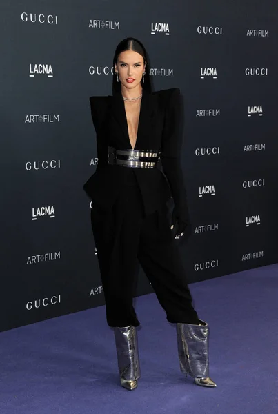 Alessandra Ambrosio Lacma Art Film Gala Apresentado Por Gucci Realizado — Fotografia de Stock