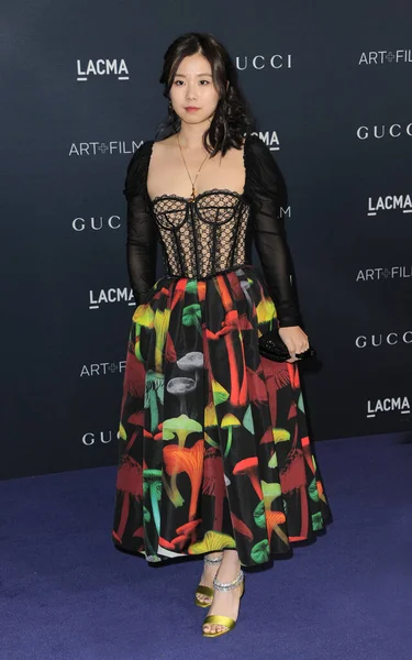 Анни Гала Концерте Lacma Art Film Gucci Лос Анджелесском Художественном — стоковое фото