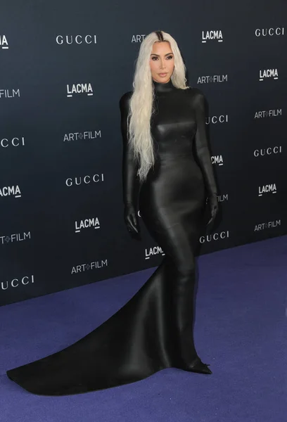 Kim Kardashian出席2022年11月5日在美国洛杉矶洛杉矶县艺术博物馆举行的Lacma艺术 电影节 — 图库照片