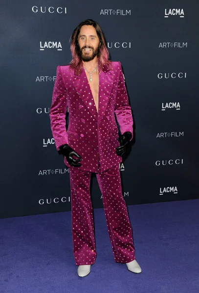 Jared Leto Στο Lacma Art Film Gala Παρουσιάζεται Από Gucci — Φωτογραφία Αρχείου