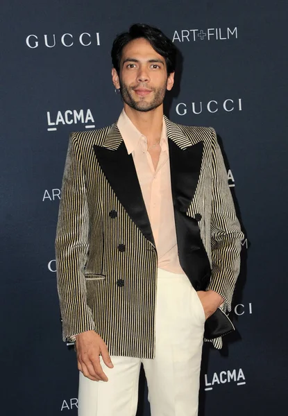 Diego Calva Bei Der Von Gucci Präsentierten Lacma Art Film — Stockfoto