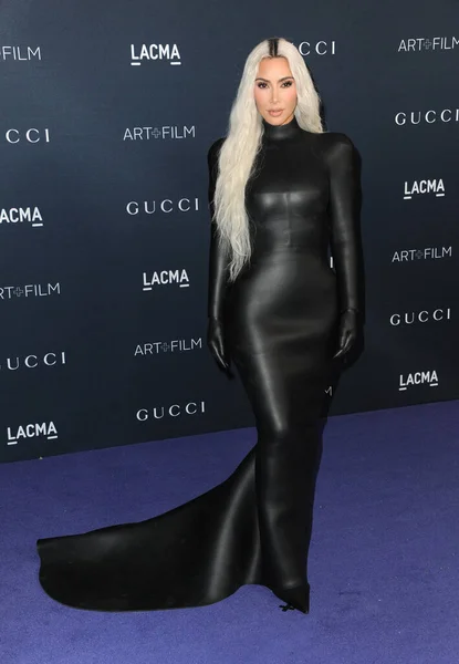 Kim Kardashian Lacma Art Film Gala Presented Gucci Los Angeles — стокове фото