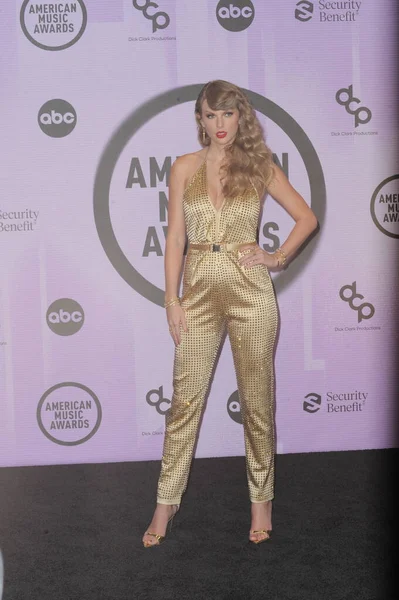 Taylor Swift 2022 American Music Awards Które Odbyło Się Microsoft — Zdjęcie stockowe