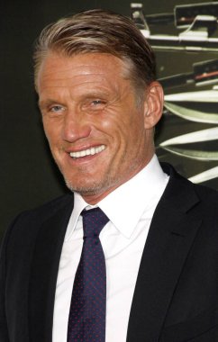 Dolph Lundgren, 15 Ağustos 2012 'de Hollywood, ABD' deki Grauman 'ın Çin Tiyatrosu' nda düzenlenen 'The Expendables 2' nin Los Angeles galasında.