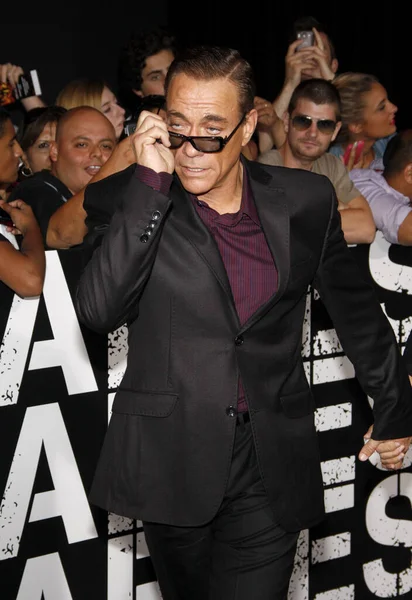 Jean Claude Van Damme Los Angeles Premiere Expendables Held Grauman — Stock Photo, Image