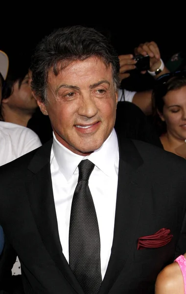Sylvester Stallone Estreno Los Ángeles Expendables Celebrado Grauman Chinese Theatre — Foto de Stock