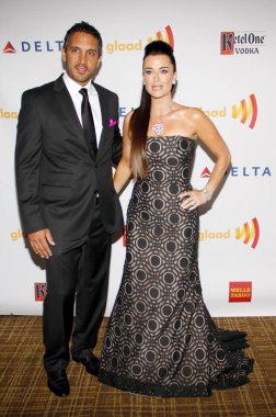 Mauricio Umansky and Kyle Richards at the 23rd Annual GLAAD Media Awards held at the Westin Bonaventure Hotel in Los Angeles, USA on April 21, 2012.