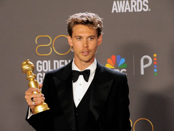 Austin Butler 80Th Annual Golden Globe Awards Held Beverly Hilton — Stock Photo, Image