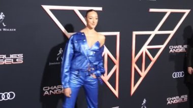 Ava Michelle at the Los Angeles premiere of 'Charlie's Angels' held at the Regency Village Theater in Westwood, USA on November 11, 2019.