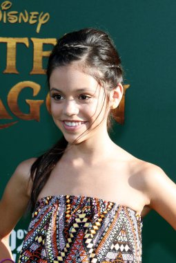 Jenna Ortega at the World premiere of 'Pete's Dragon' held at the El Capitan Theatre in Hollywood, USA on August 8, 2016.