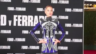 Meredith Mickelson at the Los Angeles premiere of 'Ford V Ferrari' held at the TCL Chinese Theatre in Hollywood, USA on November 4, 2019.