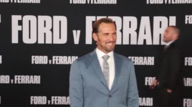 Josh Lucas, 4 Kasım 2019 'da Hollywood' daki Tcl Çin Tiyatrosu 'nda düzenlenen Ford V Ferrari' nin Los Angeles galasında.