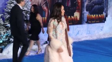 Dania Ramirez 'Jumanji: The Next Level' in dünya prömiyerinde 9 Aralık 2019 'da Hollywood' daki Tcl Çin Tiyatrosu 'nda düzenlendi..