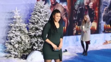 Jordin Sparks ve Dana Isaiah, 'Jumanji: The Next Level' filminin dünya prömiyerinde 9 Aralık 2019 'da Hollywood' daki Tcl Çin Tiyatrosu 'nda gerçekleştirildi..