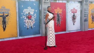 Storm Reid at the Los Angeles premiere of 'The Suicide Squad' held at the Regency Village Theatre in Westwood, USA on August 2, 2021.