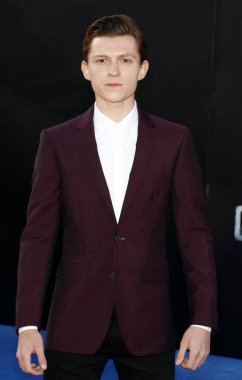 Tom Holland at the World premiere of 'Captain America: Civil War' held at the Dolby Theatre in Hollywood, USA on April 12, 2016.