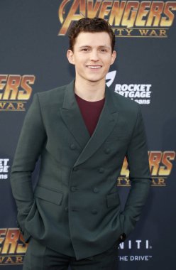 Disney ve Marvel'ın galasında Tom Holland ' Avengers: sonsuz savaş ' Hollywood, ABD El Capitan Tiyatrosunda düzenlenen 23 Nisan 2018.