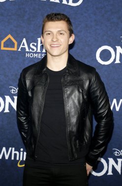 Tom Holland at the World premiere of Disney And Pixar's 'Onward' held at the El Capitan Theatre in Hollywood, USA on February 18, 2020.