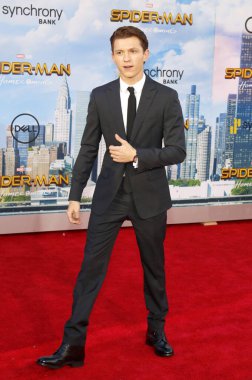 Tom Holland at the World premiere of 'Spider-Man: Homecoming' held at the TCL Chinese Theatre in Hollywood, USA on June 28, 2017.