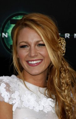 Blake Lively at the Los Angeles premiere of 'Green Lantern' held at the Grauman's Chinese Theatre in Hollywood, USA on June 15, 2011.