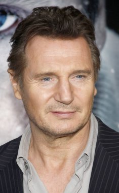 Liam Neeson at the Los Angeles premiere of 'The Grey' held at the Regal Cinemas L.A. Live in Los Angeles, USA on January 11, 2012.