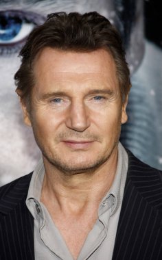 Liam Neeson at the Los Angeles premiere of 'The Grey' held at the Regal Cinemas L.A. Live in Los Angeles, USA on January 11, 2012.