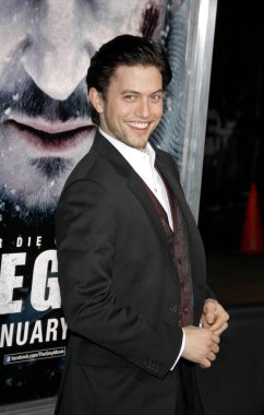 Jackson Rathbone at the Los Angeles premiere of 'The Grey' held at the Regal Cinemas L.A. Live in Los Angeles, USA on January 11, 2012.