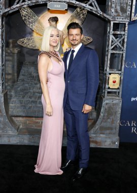 Katy Perry ve Orlando Bloom, Amazon'un 'Carnival Row'unun Los Angeles galasında 21 Ağustos 2019'da Abd'nin Hollywood'daki Tcl Çin Tiyatrosu'nda düzenlendi..