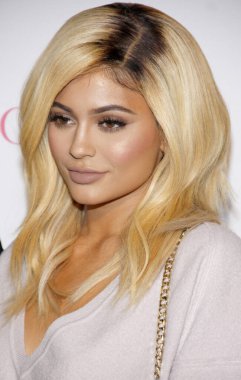 Kylie Jenner, Cosmopolitan Magazine 'in Batı Hollywood, ABD' de 12 Ekim 2015 'te Ysabel' de düzenlenen 50. doğum günü kutlamasında.