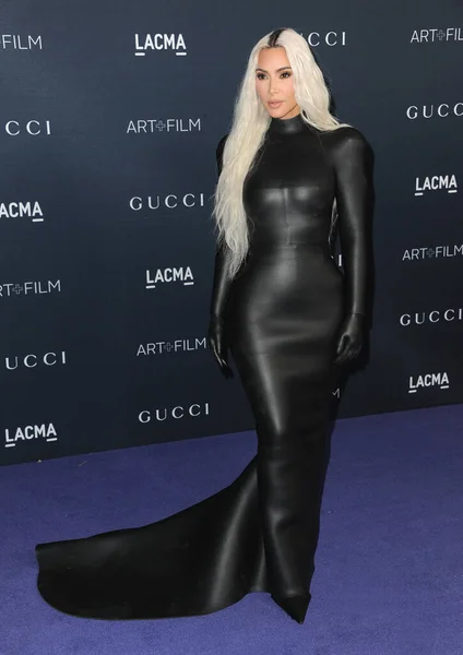 Kim Kardashian Bei Der Von Gucci Präsentierten Lacma Art Film — Stockfoto