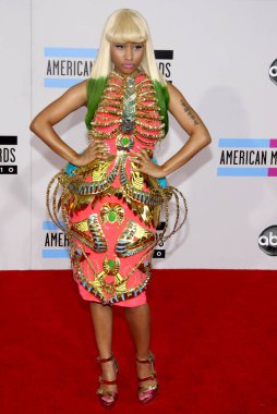 Nicki Minaj at the 2010 American Music Awards held at the Nokia Theatre L.A. Live in Los Angeles on November 21, 2010.  