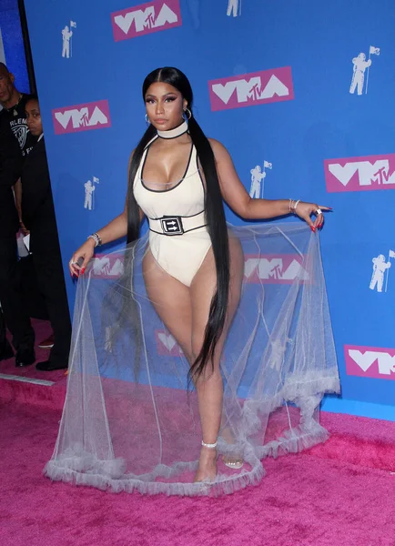 Nicki Minaj Bei Den Mtv Video Music Awards 2018 Der — Stockfoto