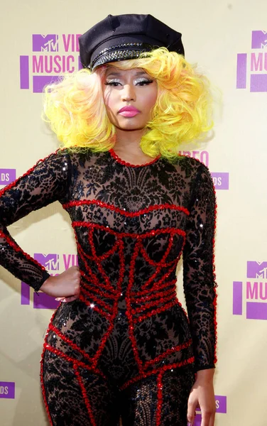Nicki Minaj Bei Den Mtv Video Music Awards 2012 Staples — Stockfoto