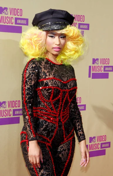 Nicki Minaj Bei Den Mtv Video Music Awards 2012 Staples — Stockfoto