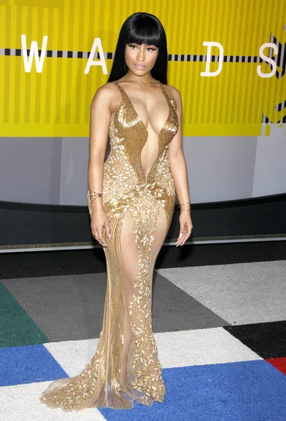 Los Ángeles Agosto 2015 Nicki Minaj 2015 Mtv Video Music — Foto de Stock