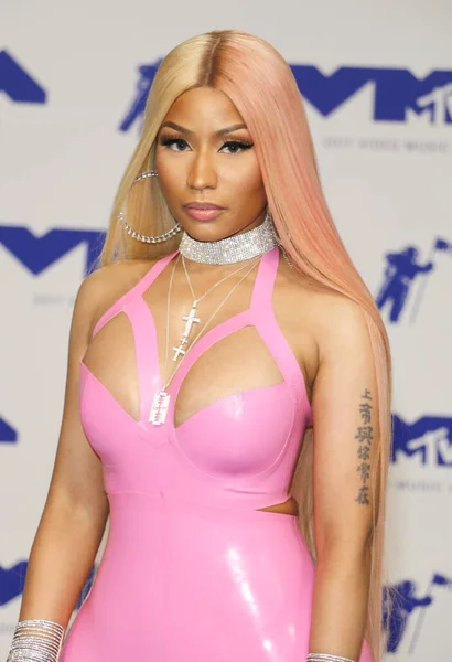 Nicki Minaj 2017 Mtv Video Music Awards Held Forum Inglewood — стоковое фото