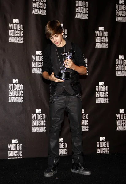 Justin Bieber Los Angeles Nokia Theatre Eylül 2010 Düzenlenen 2010 — Stok fotoğraf