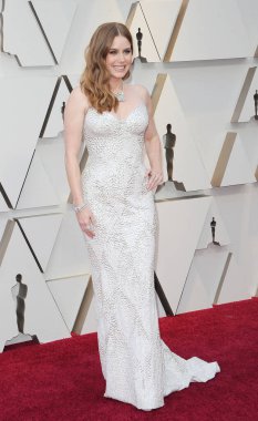 24 Şubat 2019 Hollywood ve Highland Los Angeles, ABD Amy Adams 91 yıllık Akademi Ödülleri'nde düzenlenen.