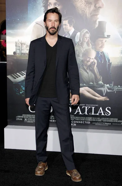 Keanu Reeves Première Los Angeles Cloud Atlas Grauman Chinese Theatre — Photo