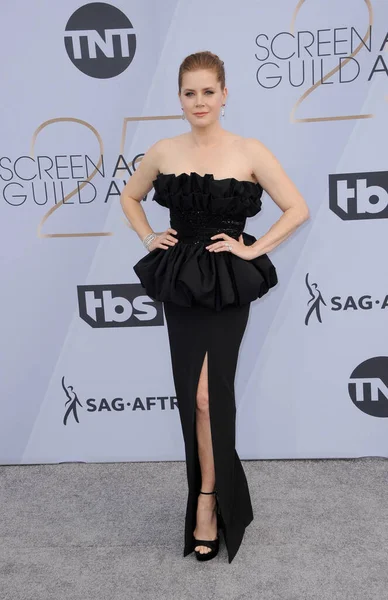 stock image Amy Adams at the 25th Annual Screen Actors Guild Awards held at the Shrine Auditorium in Los Angeles, USA on January 27, 2019.