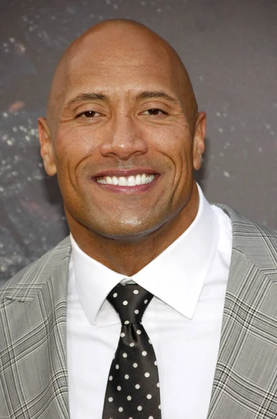 Dwayne Johnson Los Angeles Premiere San Andreas Held Tcl Chinese — 스톡 사진