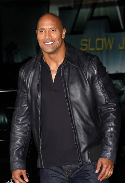 Dwayne Johnson Los Angeles Premiere Faster Held Grauman Chinese Theater — Stock Photo, Image