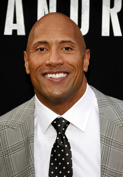 Dwayne Johnson Los Angeles Premiere San Andreas Held Tcl Chinese — 스톡 사진