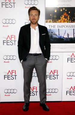 Ewan McGregor, AFI FEST 2012 Grauman 'ın Çin Tiyatrosu' nda 4 Kasım 2012 'de düzenlenen' İmkansız 'özel gösteriminde.