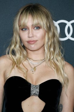 Miley Cyrus 22 Nisan 2019'da Abd'nin Los Angeles kentinde ki La Convention Center'da düzenlenen 'Avengers: Endgame'in Dünya prömiyerinde.