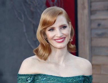 Jessica Chastain 26 Ağustos 2019'da Abd'nin Westwood kentindeki Regency Village Tiyatrosu'nda düzenlenen 'It Chapter Two'nun Los Angeles galasında.