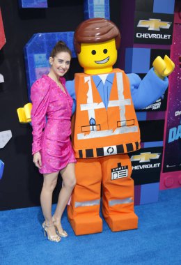 Alison Brie Los Angeles galasında ' The Lego Film 2: ikinci bölümü ' Regency köyü tiyatro Westwood, ABD'de 2 Şubat 2019 düzenlenen.