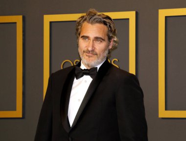 Joaquin Phoenix Akademi Ödülleri - 9 Şubat 2020 'de Hollywood Dolby Tiyatrosu' nda düzenlenen Basın Odası.