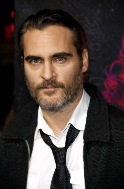 Joaquin Phoenix 10 Aralık 2014 'te Hollywood' daki TCL Çin Tiyatrosu 'nda düzenlenen' Inherent Vice 'ın Los Angeles galasında. 